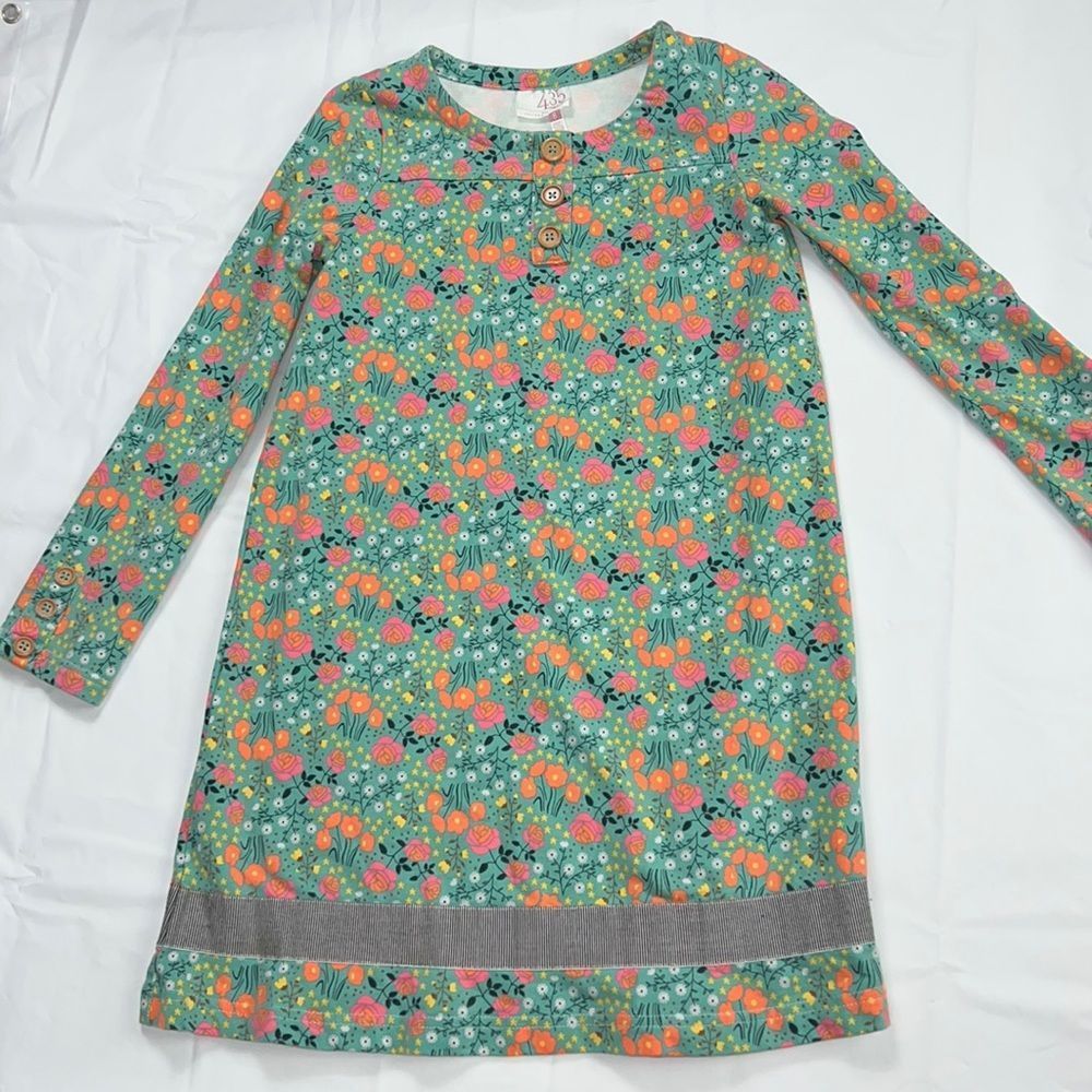 Joanna Gaines girl’s youth floral stretch dress size 8